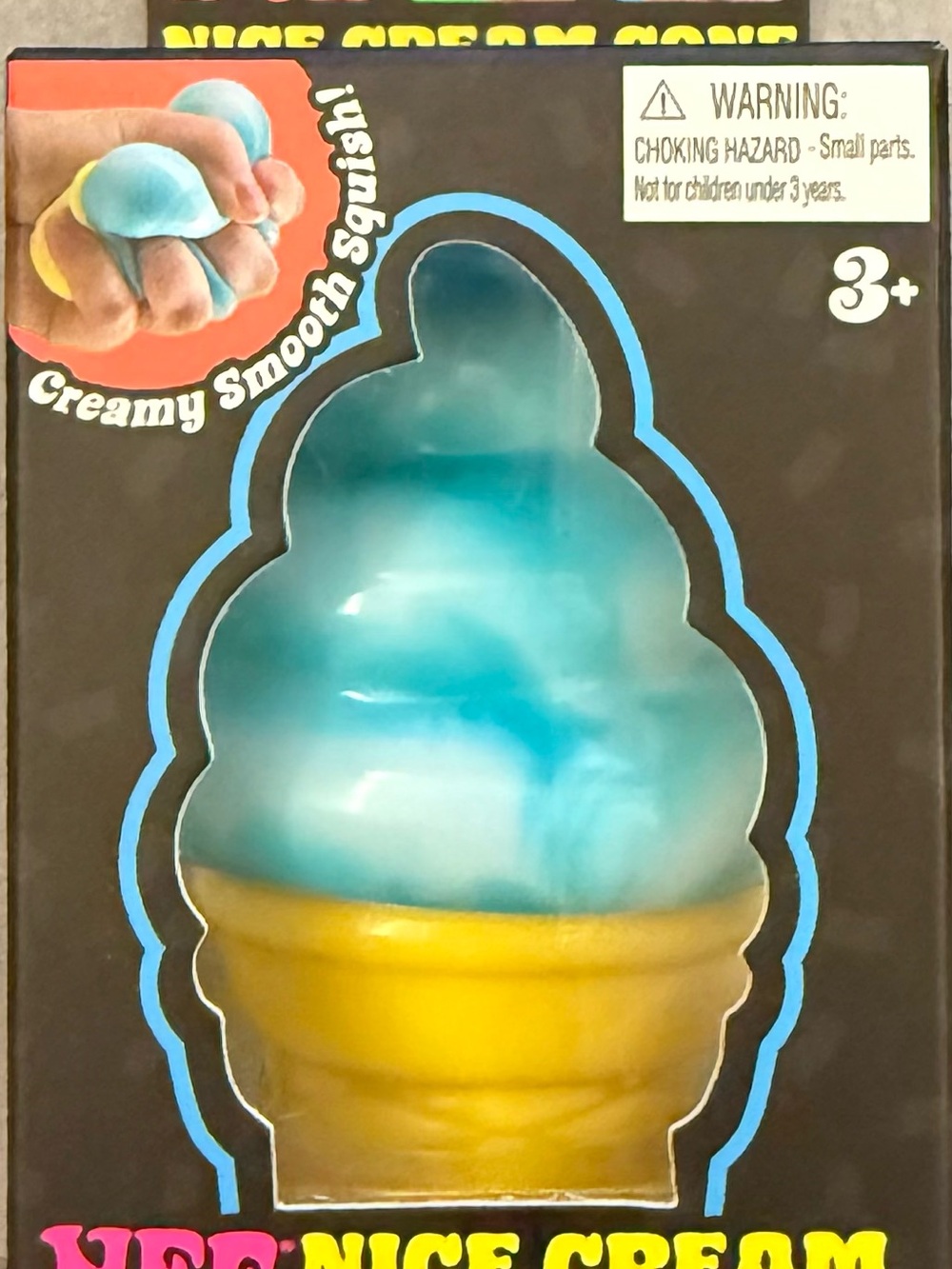 Blue Needoh Ice Cream Squish Toy - Kids Toys